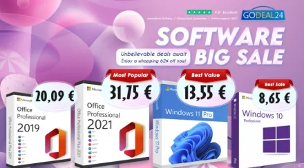 Ottieni accesso illimitato a Microsoft Office e Windows 11 per il tuo PC a soli 10€ su Godeal24