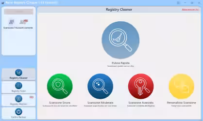 Revo Registry Cleaner il pulitore del registro di configurazione di Windows