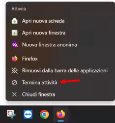 Come aggiungere Termina attività al menu contestuale della barra applicazioni di Windows 11