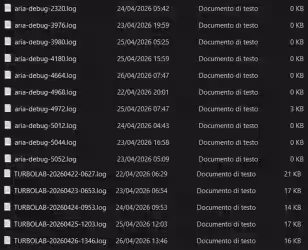 Come impedire la creazione dei file aria-debug-xxxx.log e nomepc-xxxx.log nella cartella Temp del vostro account (aggiornato: maggio 2026)