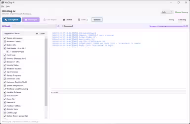 WinDiag-AI lo script PowerShell che utilizza l'AI per risolvere i problemi del computer (aggiornato: luglio 2026)