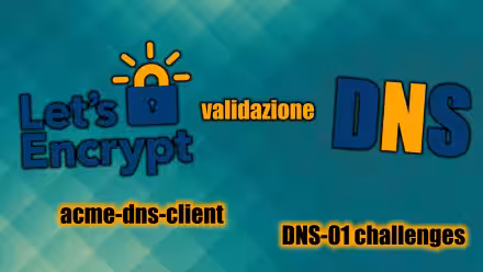Guida a Let's Encrypt tramite validazione DNS su Ubuntu: come ottenere gratis un certificato HTTPS (TLS) con acme-dns-client, per siti Intranet privati o server email (rinnovo automatico)