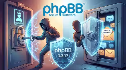 phpBB 3.3.17 corregge due falle critiche: una consentiva a chiunque di eseguire login come amministratore, leggere i messaggi privati degli altri (aggiornato: 13 giugno 2026, ore 07:23)