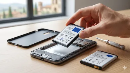 Le batterie degli smartphone dovranno essere sostituibili. Lo dice la legge UE