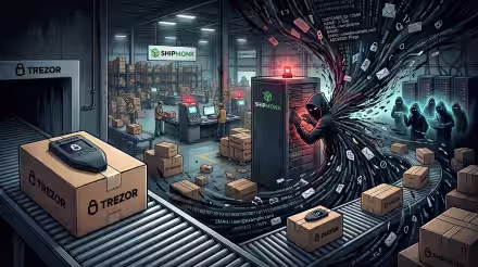 Trezor, violazione dati tramite il corriere ShipMonk: rischio phishing per 13.689 clienti (aggiornato: 14 agosto 2026, ore 10:37)