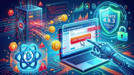Wallet Bitcoin Electrum in pericolo: un server malevolo ti fa firmare il furto, aggiorna alla 4.8.3! (aggiornato: 25 ottobre 2026, ore 09:17)