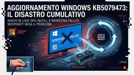 Aggiornamento per Windows 11 KB5079473: riavvii in loop e GPU inutilizzabili, ma Microsoft nega il problema (aggiornato: 2 aprile 2026, ore 08:59)