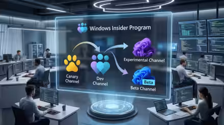 Windows Insider Program si riorganizza: canali Experimental e Beta sostituiscono Dev e Canary (aggiornato: 26 aprile 2026, ore 22:47)
