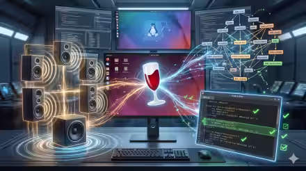 Disponibile Wine 11.7: audio 7.1 in DirectSound, fix VBScript e riscrittura MSXML (aggiornato: 22 aprile 2026, ore 08:07)