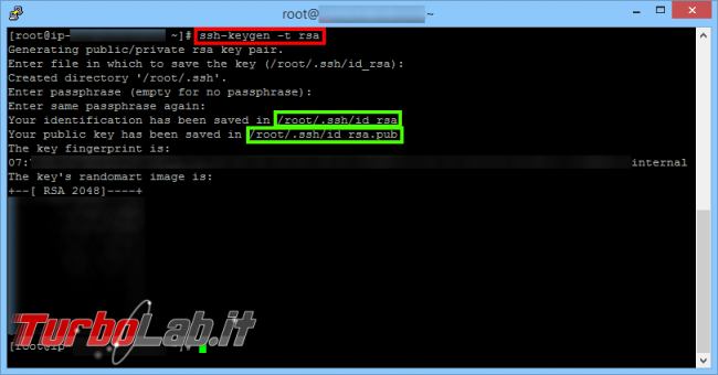 Accedere PuTTY (SSH) senza password Linux/Ubuntu/CentOS: guida autenticazione chiave asimmetrica (RSA) - ssh-keygen -t rsa