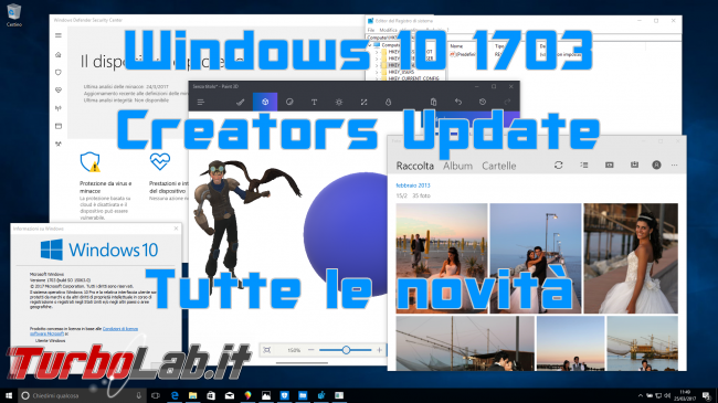 aggiornamento automatico Windows 10 Creators Update inizia oggi!