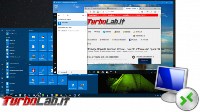Allarme Windows 10: due nuove vulnerabilità critiche Desktop remoto permettono hack tramite worm - desktop remoto spotlight