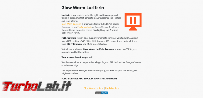 Ambilight PC: luci ambientali fai--te Firefly Luciferin - Screenshot 2022-05-29 at 12-21-09 Luciferin