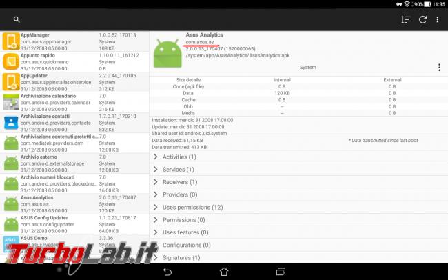 Android: come disinstallare app sistema senza root!