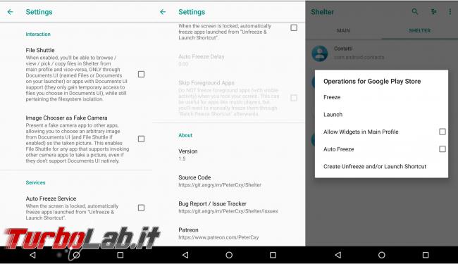 Android, confina app spione profilo separato: guida Shelter [no root]