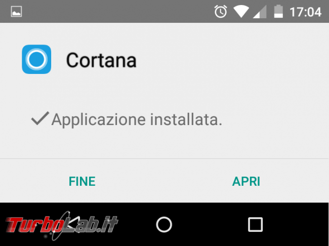 Android: installazione APK bloccata! come sbloccare installazione app fonti sconosciute? - cortana android applicazione installata