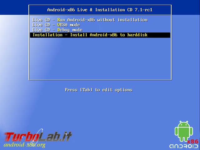 Android VirtualBox: Guida Definitiva 2020 - come installare configurare Android macchina virtuale (VM) - VirtualBox_Android (x64)_01_10_2017_12_06_01