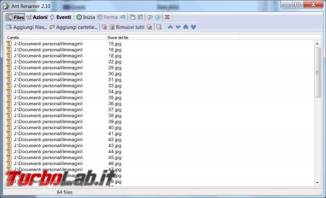 ant renamer rinomina tutti file vuoi senza farti perdere tempo