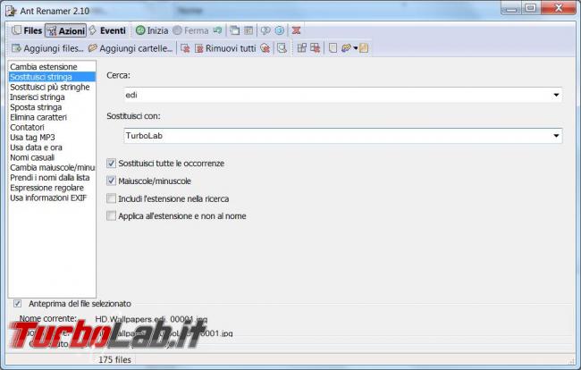 ant renamer rinomina tutti file vuoi senza farti perdere tempo