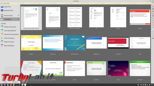 Arricchiamo stile suite LibreOffice ambiente Linux Mint