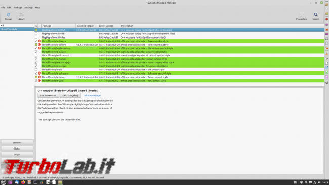 Arricchiamo stile suite LibreOffice ambiente Linux Mint