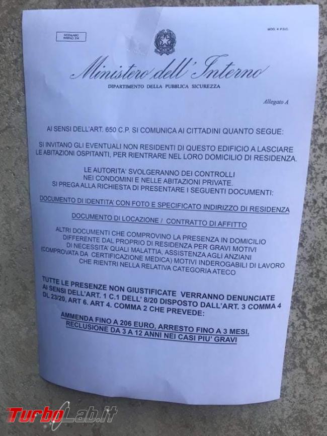 Attenzione! Falso volantino induce non residenti lasciare abitazioni - 90808493_1092405004456873_8050585750158180352_o
