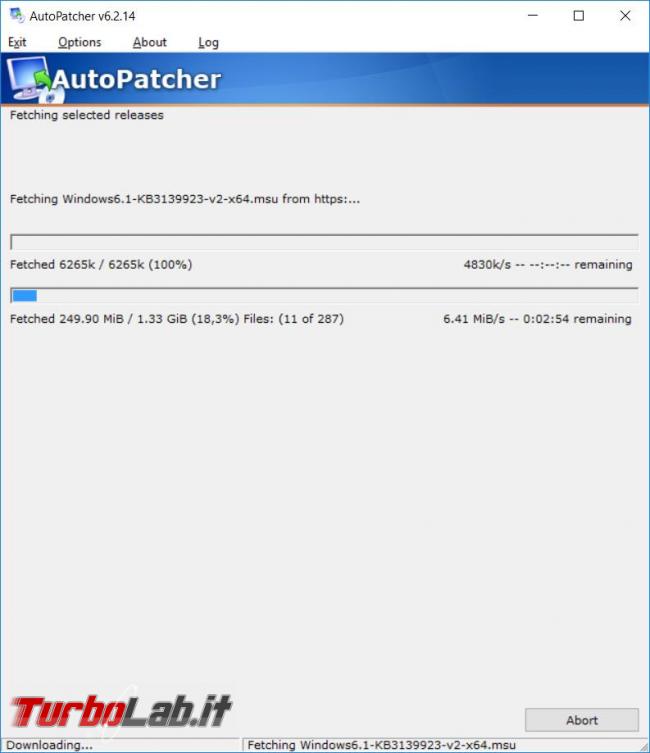 AutoPatcher scaricatore aggiornamenti Windows 7 Windows 8.1