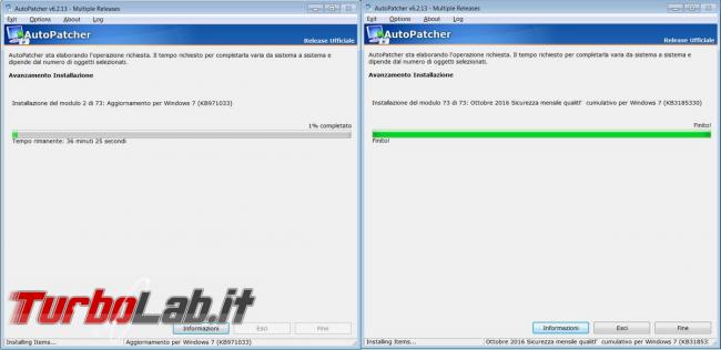 AutoPatcher scaricatore aggiornamenti Windows 7 Windows 8.1