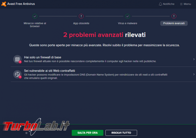 Avast free prova recensione dell’antivirus gratuito