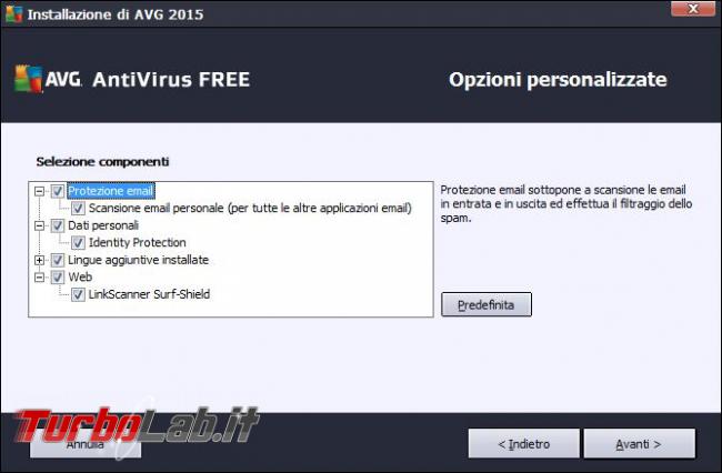 Avg antivirus free 2015 messo prova TurboLab.it