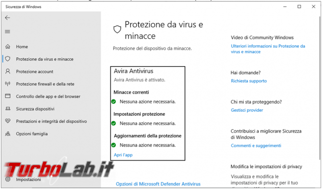 Avira Free Security 2020 prova recensione antivirus gratuito