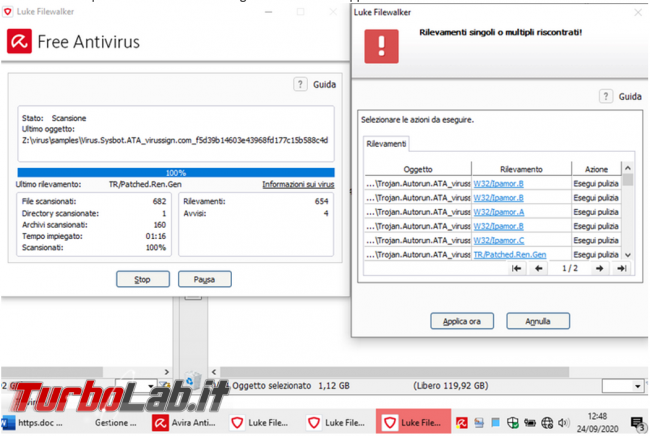 Avira Free Security 2020 prova recensione antivirus gratuito