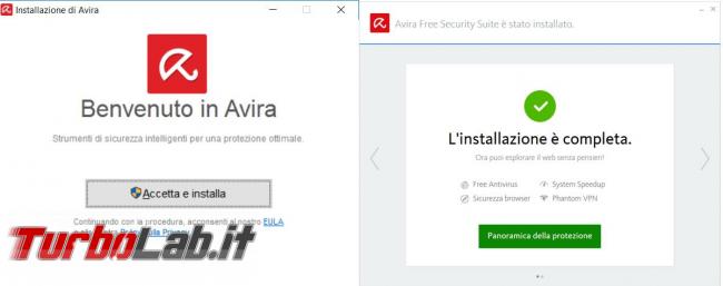 Avira Free Security Suite 2017 messo prova TurboLab.it
