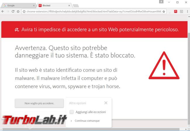 Avira Free Security Suite 2017 messo prova TurboLab.it