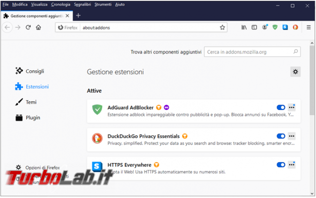 Avviare Chrome, Firefox, Opera, Microsoft Edge Internet Explorer senza componenti aggiuntivi