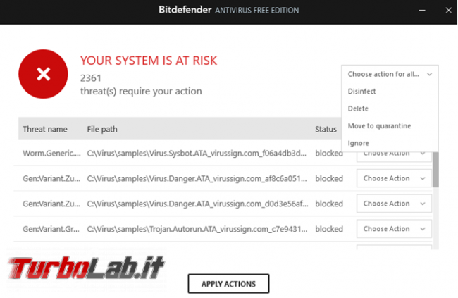 Bitdefender free l’antivirus minimalista, prova recensione