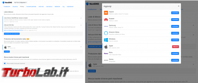 Bloccare malware, siti pericolosi pubblicità senza installare programmi: guida Nextdns