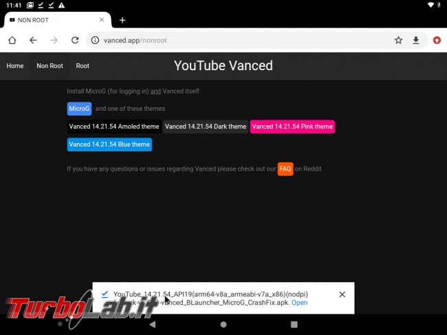Bloccare pubblicità video Android: guida YouTube Vanced ( block)