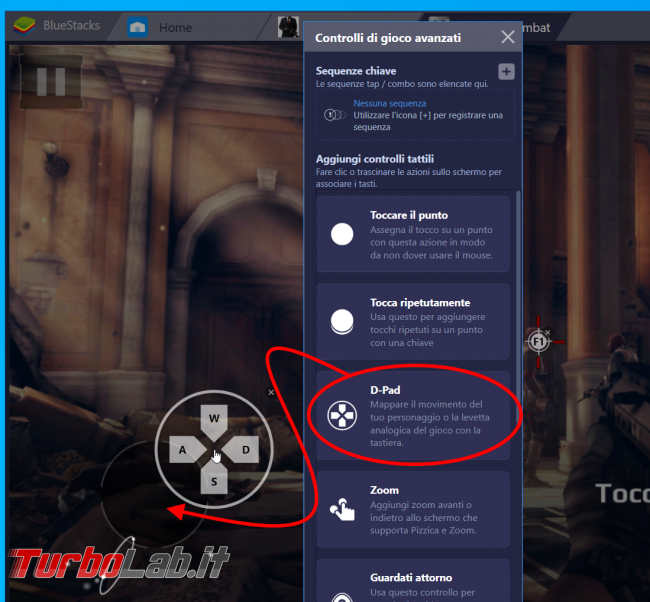 BlueStacks: guida configurare tasti gioco (comandi gamepad oppure mouse tastiera) - zShot_Insider_1552848027