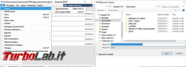 Cambiare carattere, dimensioni colori elementi utilizzati Windows 10