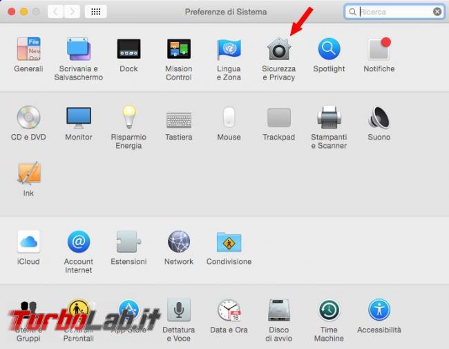 Cambiare nome password dell’account Mac OS X