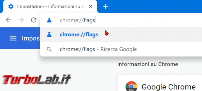 Chrome: come attivare subito anteprima tab (hover card) (video)