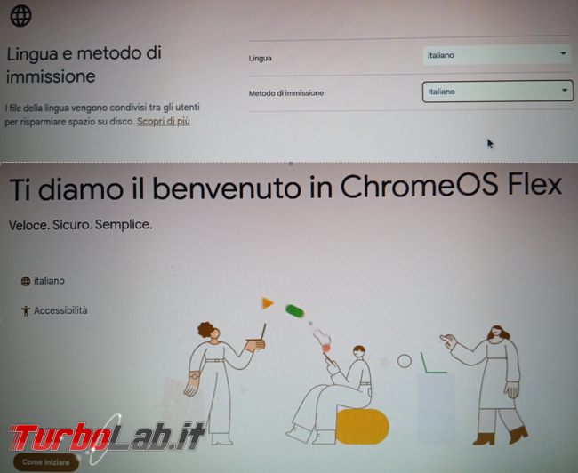 Chrome OS Flex sistema operativo, alternativo Linux, computer obsoleti