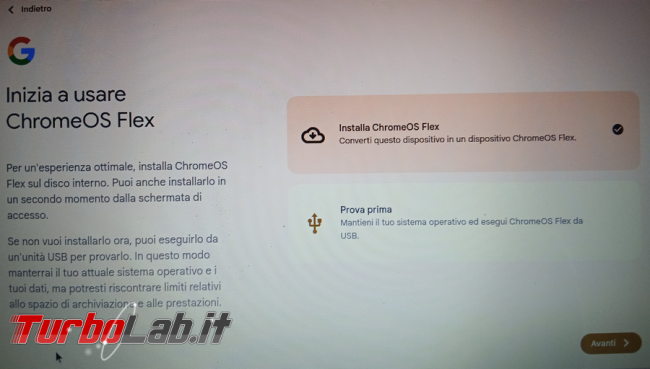 Chrome OS Flex sistema operativo, alternativo Linux, computer obsoleti