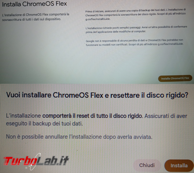 Chrome OS Flex sistema operativo, alternativo Linux, computer obsoleti