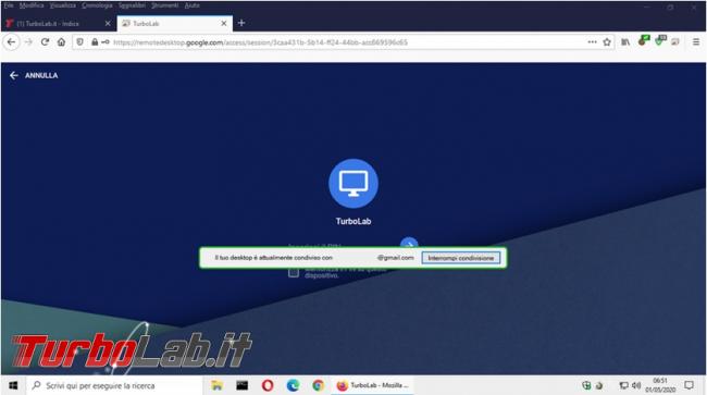Chrome Remote Desktop permette connettersi computer remoto tablet smartphone