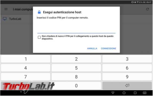 Chrome Remote Desktop permette connettersi computer remoto tablet smartphone