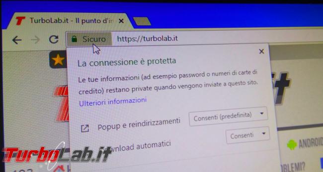 Chrome segnala sito &quot;Non sicuro&quot;: è davvero pericoloso (virus/malware)? Come risolvere &quot; connessione questo sito non è protetta&quot;? - IMG_20180724_194707