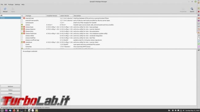 ClamAV: antivirus open-source, &quot;on demand&quot; protezione residente, Linux Mint