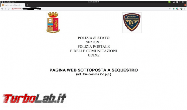 Clonato sito Poste Italiane - FrShot_1569420293